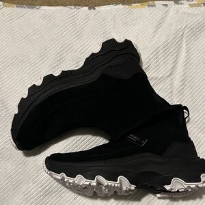 Sorel Black Ankle Boots